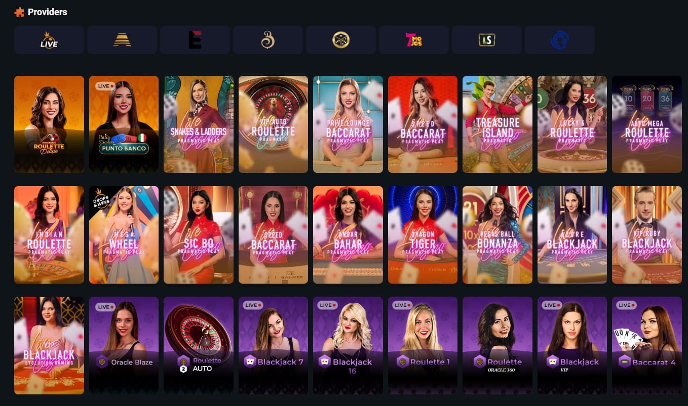 Betgem Live Casino