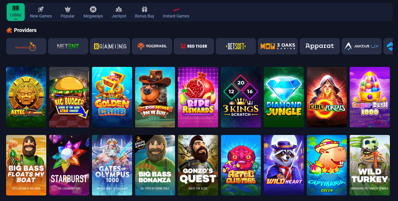 Betnuvo Casino Slots