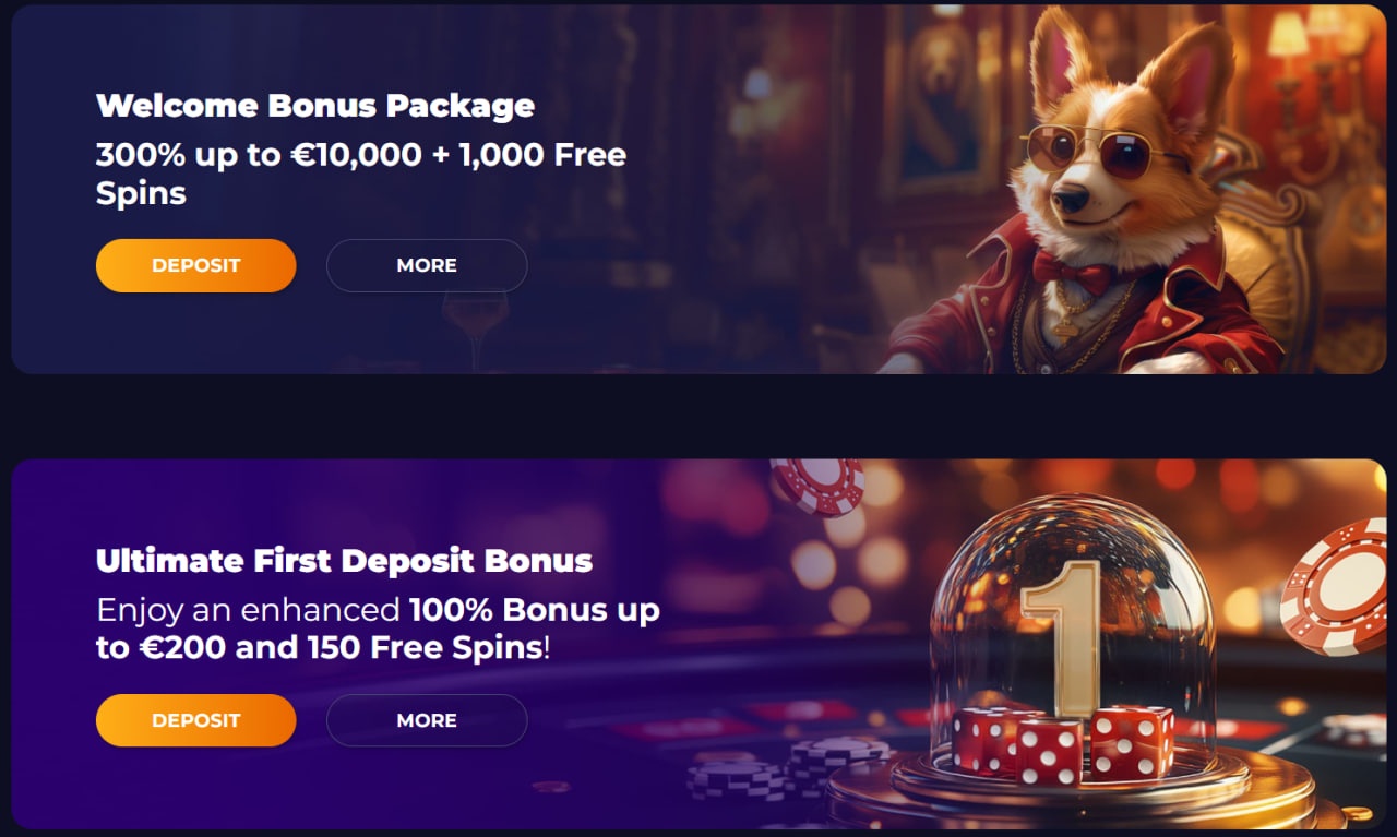 CorgiSlot Casino Bonus