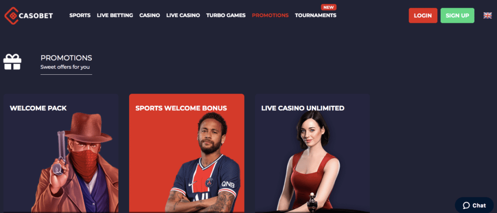 Casobet Casino live