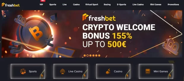 FreshBet Casino – Perfect for Cryptocurrencies