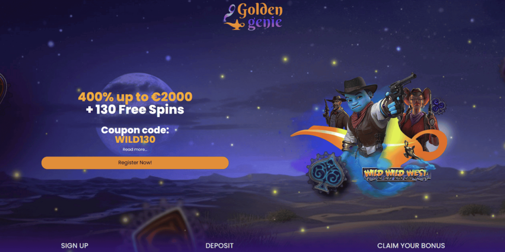 Welcome Offers & Promotions by Golden Genie