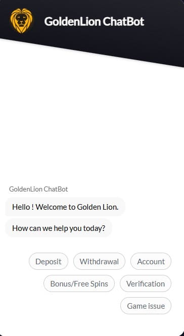 Golden Lion Support