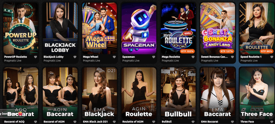 Hexabet Casino live