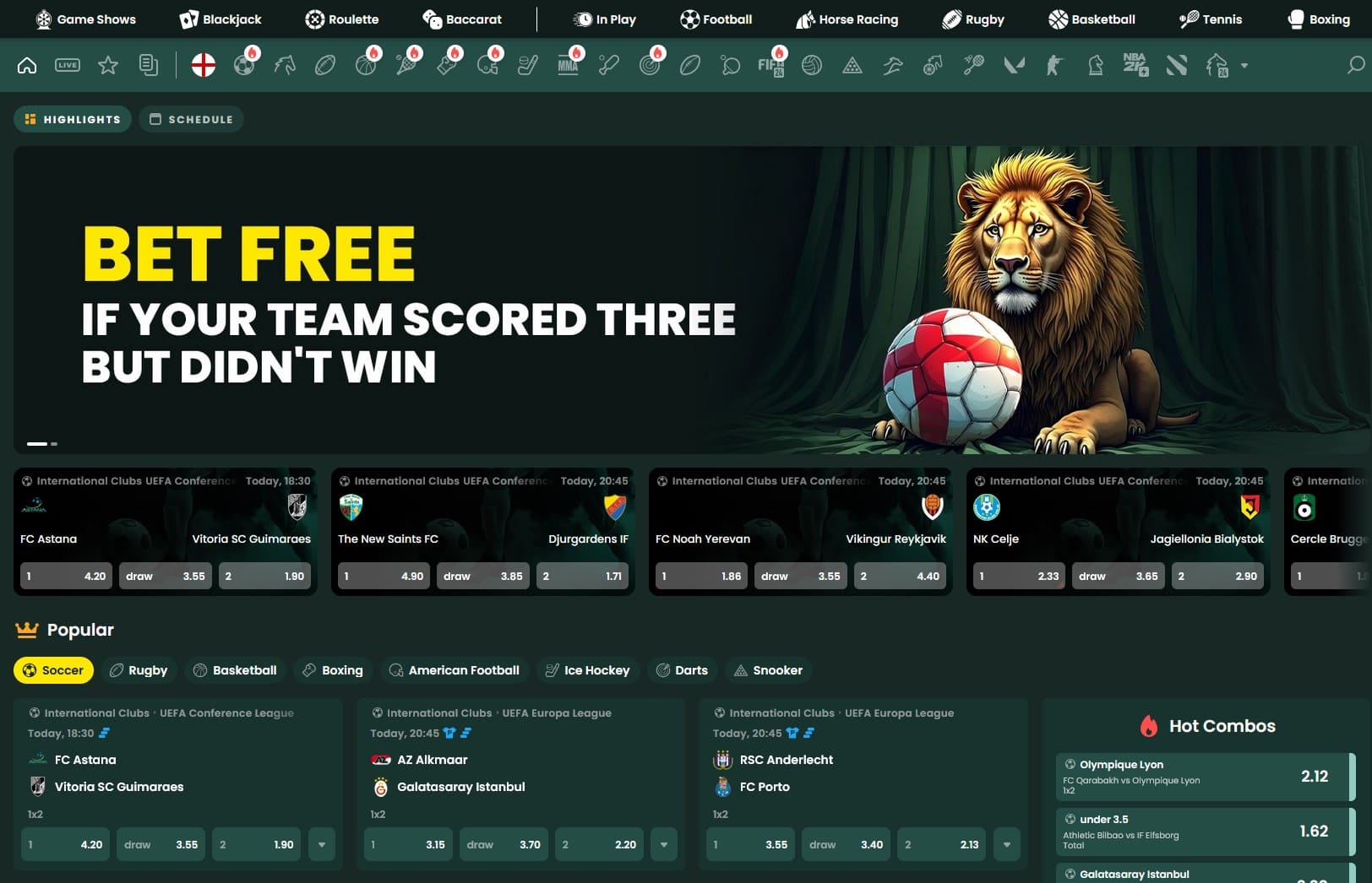 Highroller Casino Betting