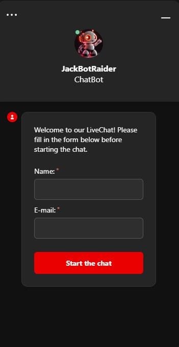 Jackpot Raider Casino Support Chat