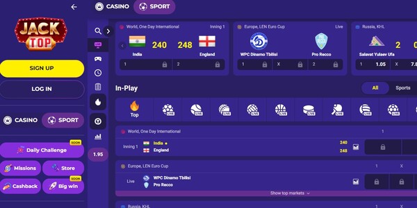 Jacktop – Lightning-Fast Withdrawals & Cashouts