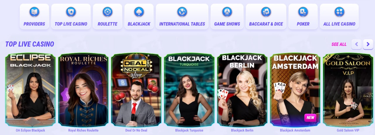 CorgiSlot Live Casino