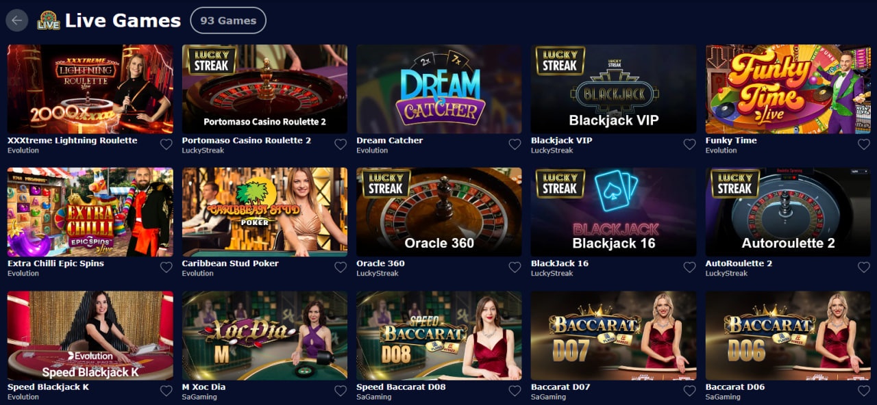 Aztec Paradise Live Casino