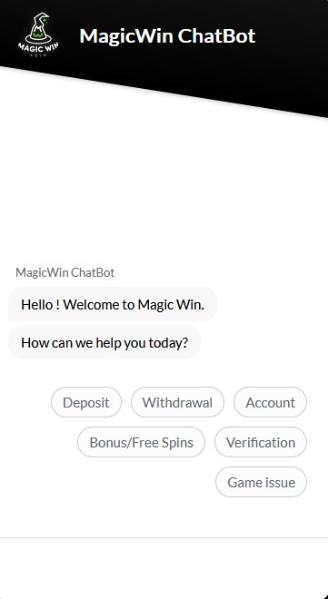 Magic Win Casino Support