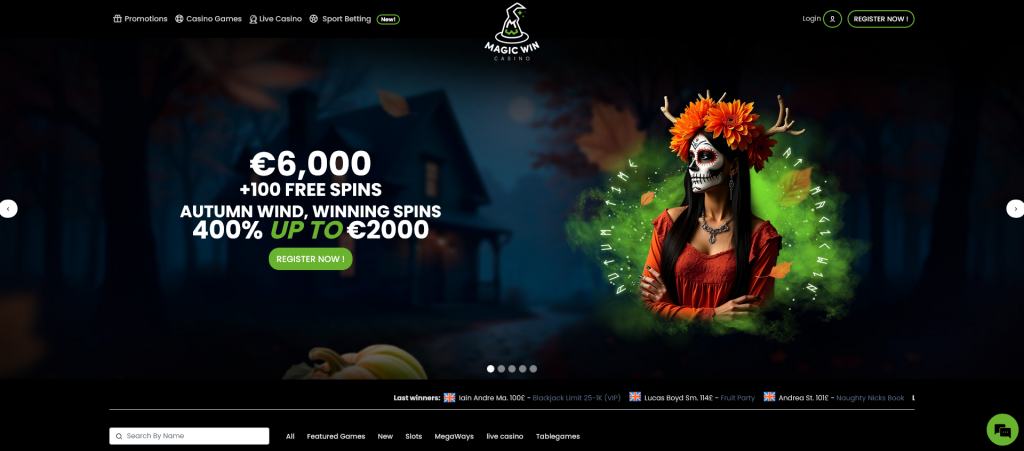 Magic Win Casino – Generous Four-Fold Welcome Bonus