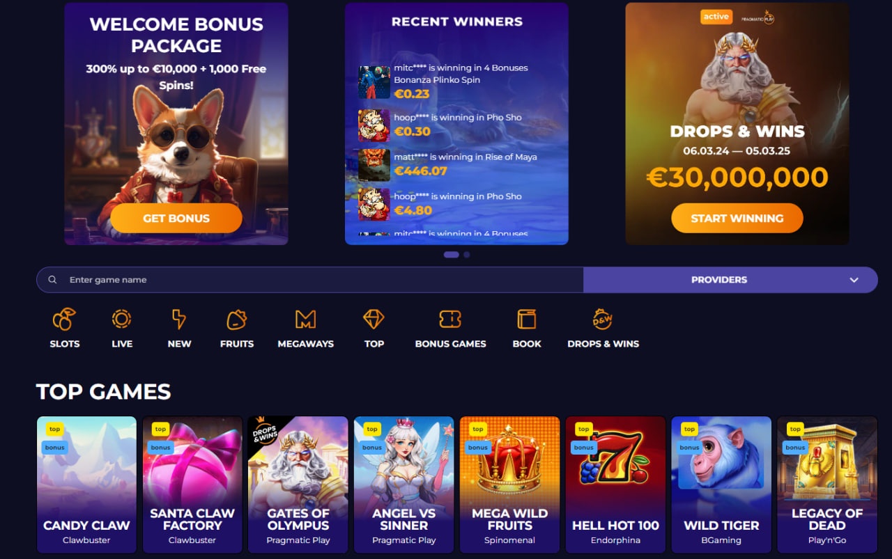 CorgiSlot Casino User Experience