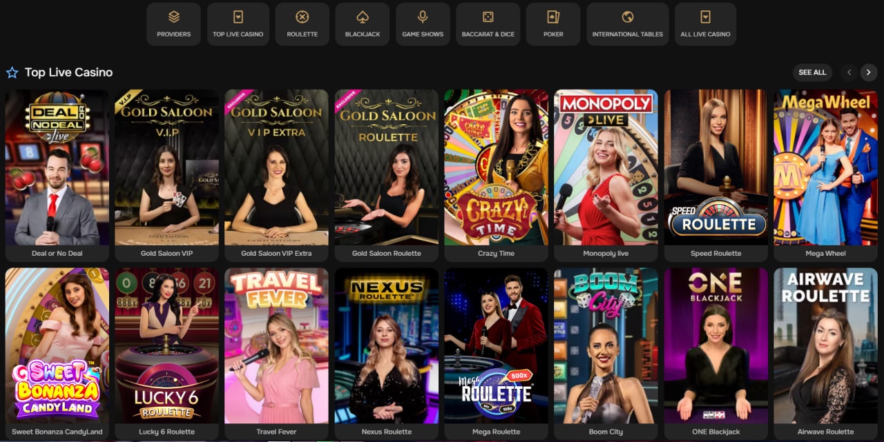 MrPunter Live Casino