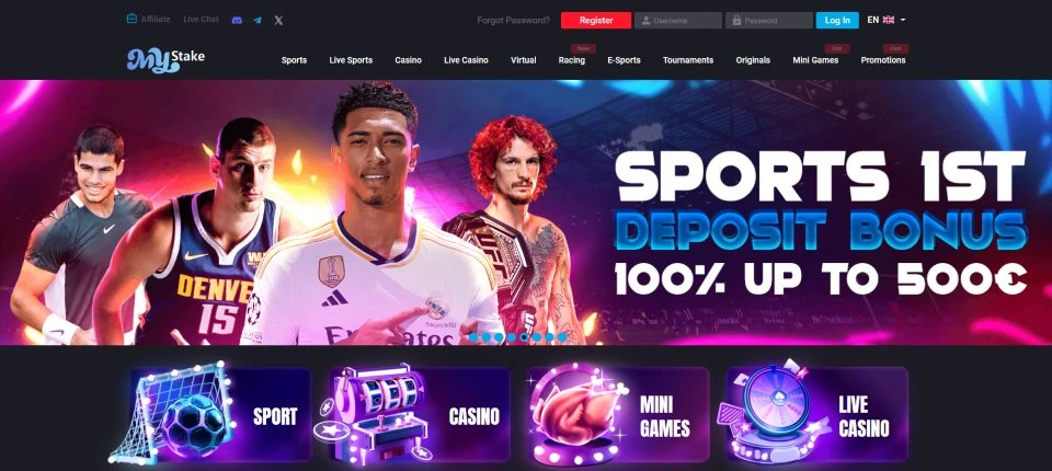 MyStake – Varied Portfolio for Modern Bettors