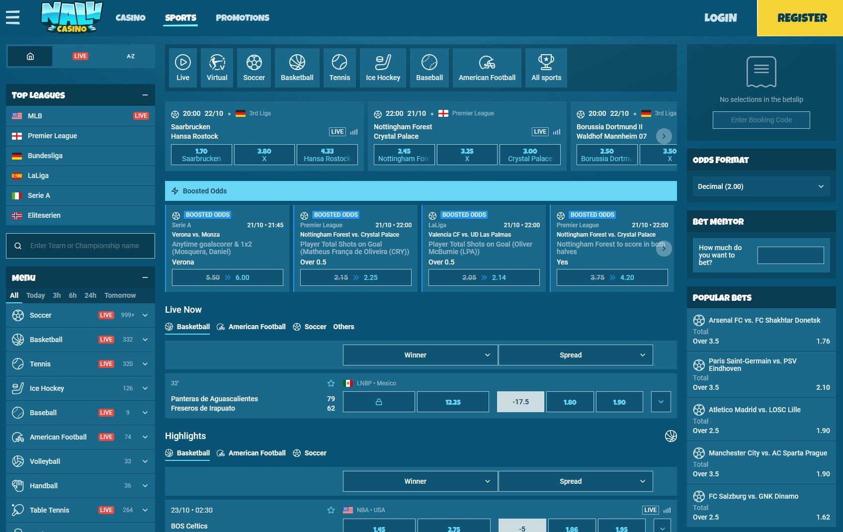 Nalu Casino Betting