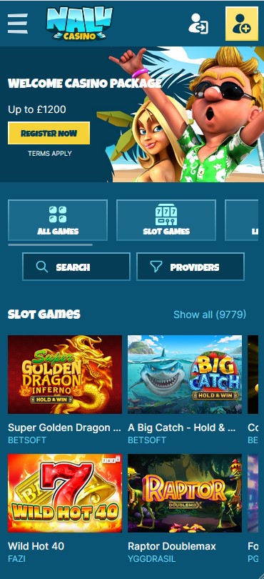 Nalu Casino Mobile