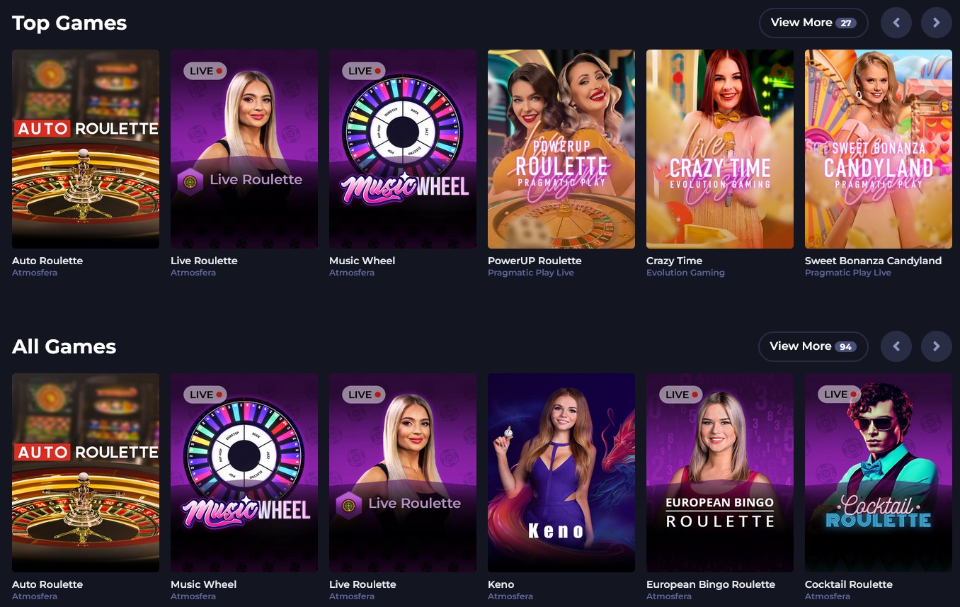 PitBet Live Casino