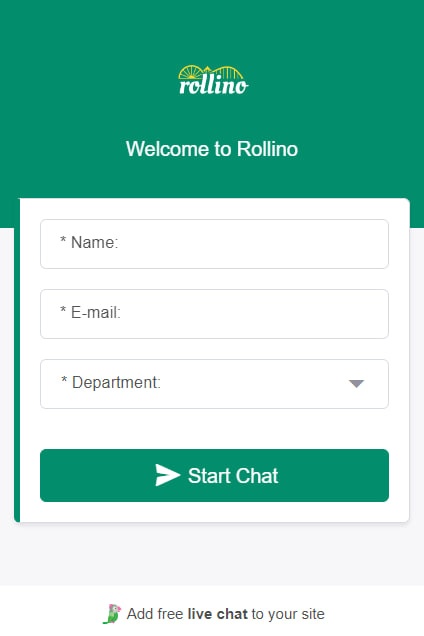 Rollino Casino Support