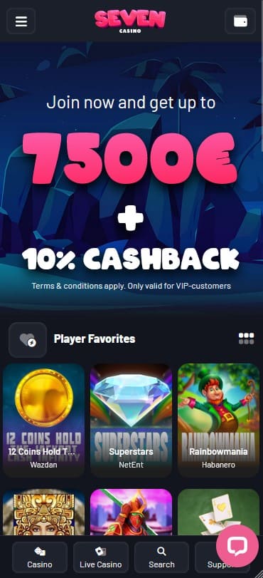 Seven Casino Mobile