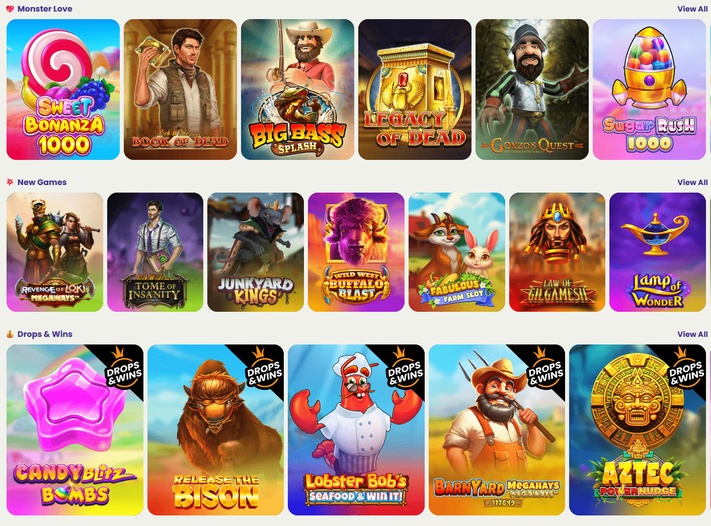 Slotmonster Casino Games