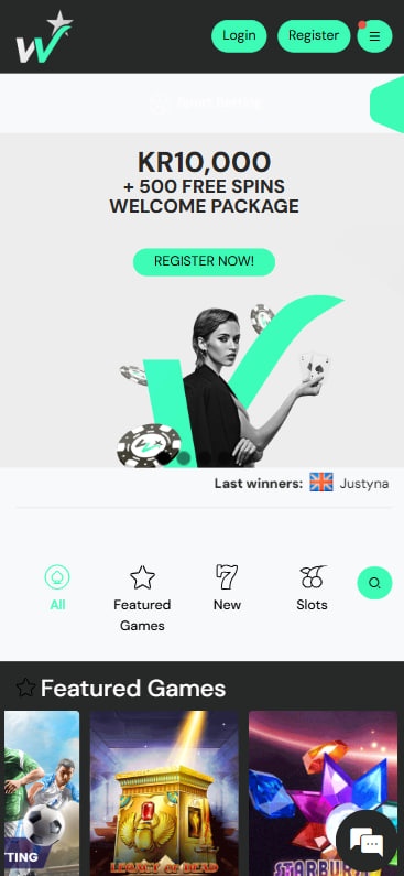 Winner Casino Mobile