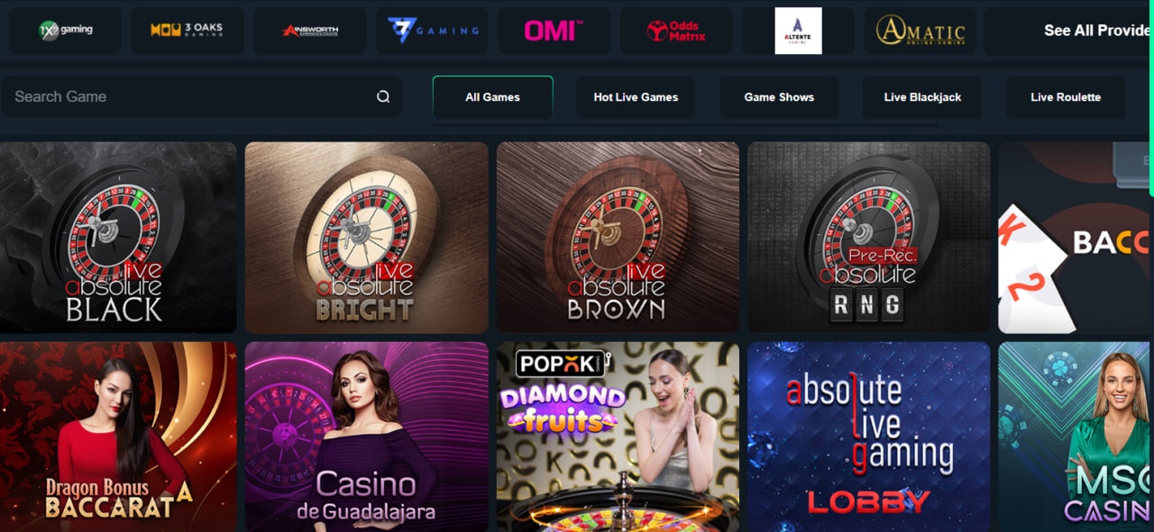 Zolobet Live Casino