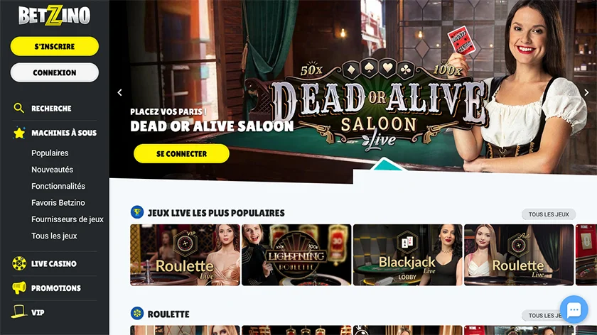 Immersive Live Casino by Betzino