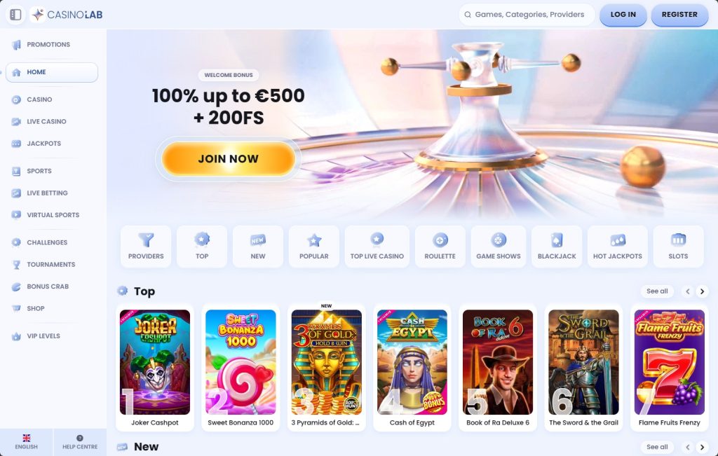 Casinolab main