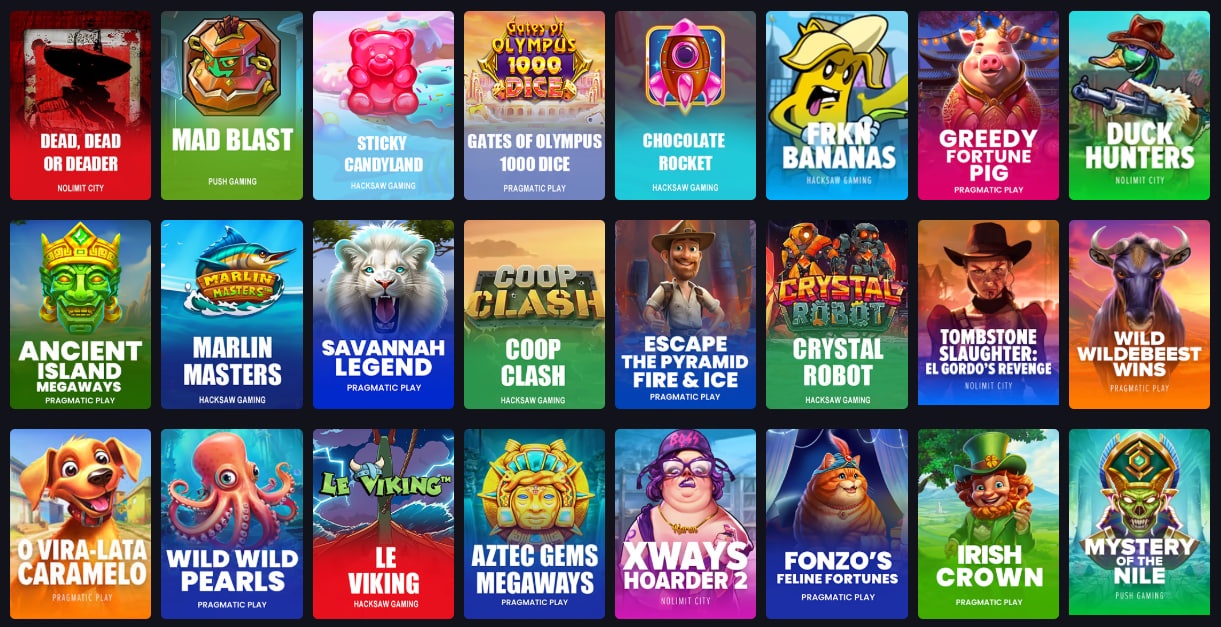 Spinsala Casino Games