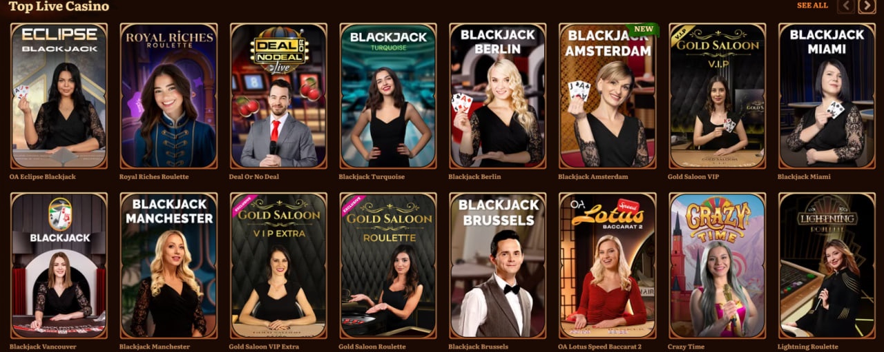 Wild Robin Live Casino