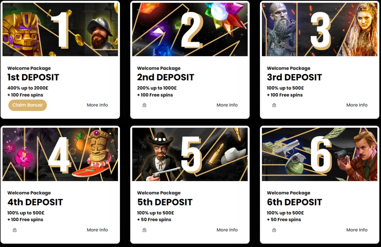 Big Wins Casino Bonuses and Promotions