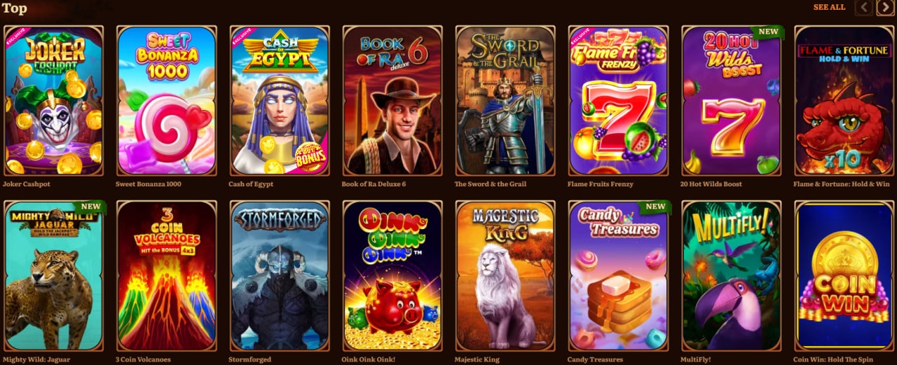Wild Robin Casino Games
