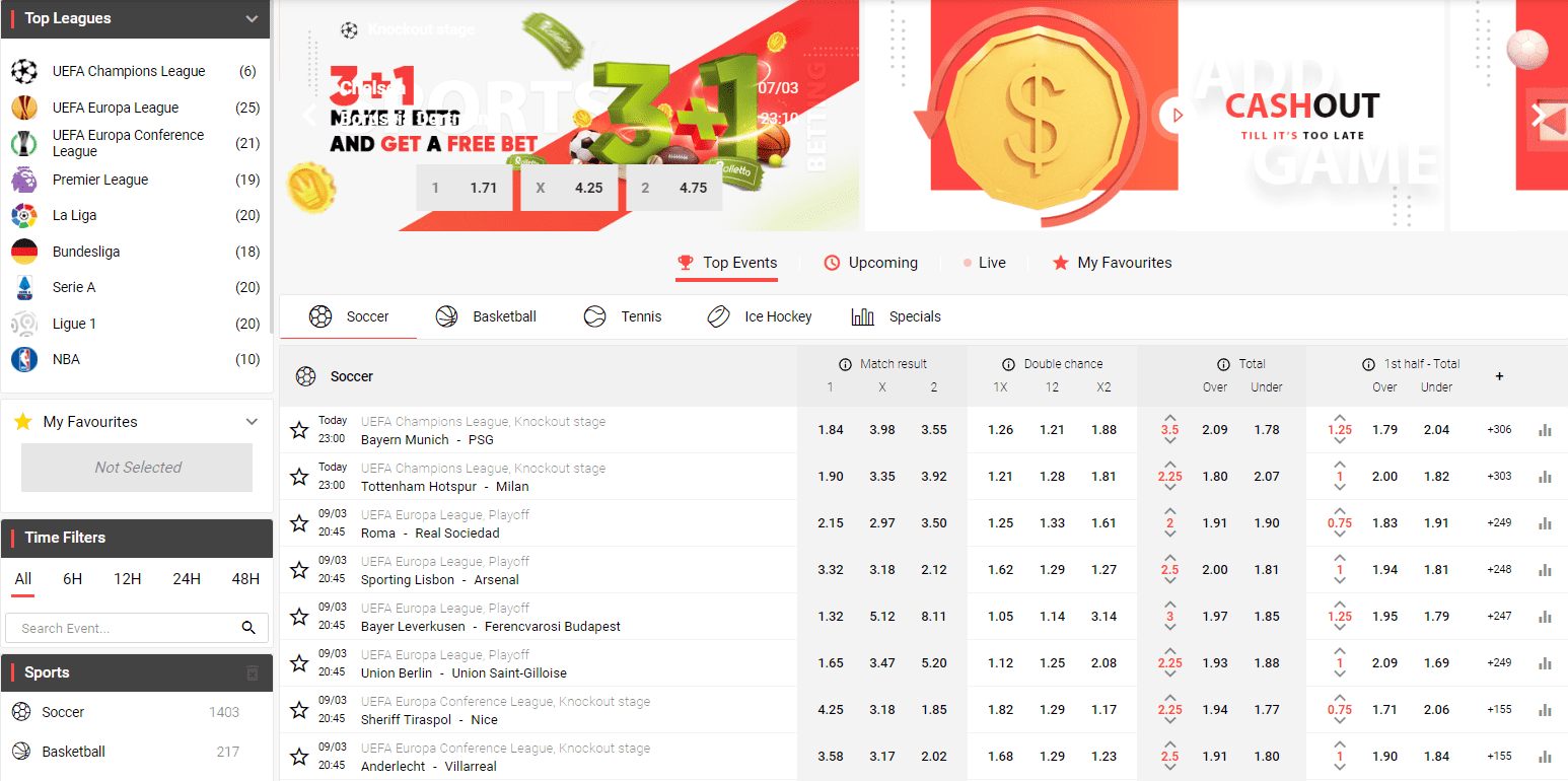 rolletto casino sports betting